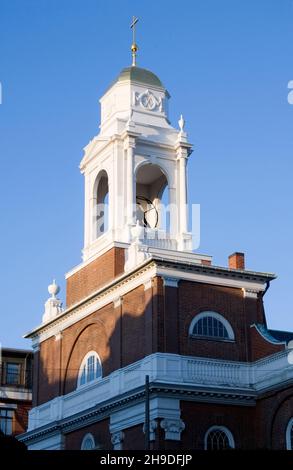 St. Stephen's Church im North End von Boston. Stockfoto