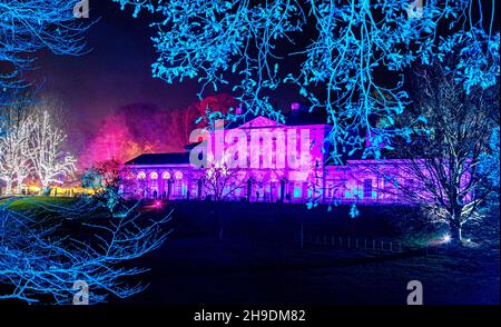 Bilder von Weihnachten im Kenwood House Hampstead London UK Stockfoto