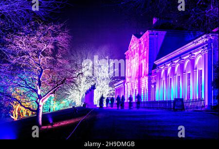 Bilder von Weihnachten im Kenwood House Hampstead London UK Stockfoto