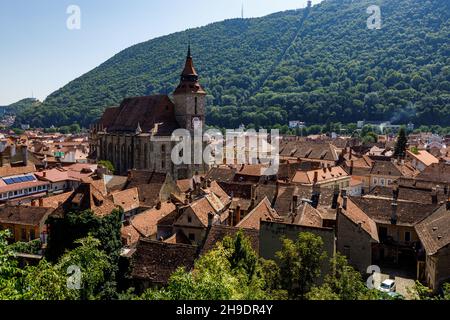 Die Stadt Brasov in Rumänien Stockfoto