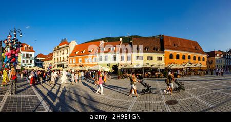 Die Stadt Brasov in Rumänien Stockfoto