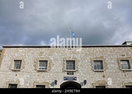 Neues Mole House an der Rosia Road in Gibraltar Stockfoto