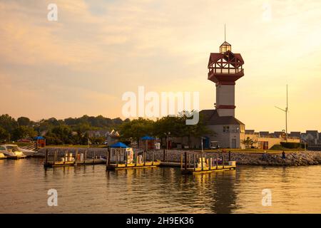 Erie Marina Stockfoto