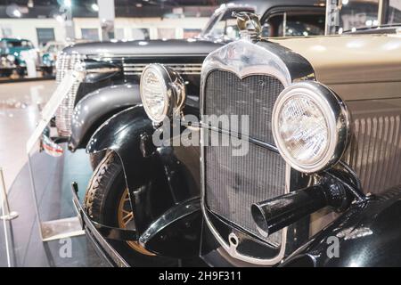 7/31/2021 - Sharjah, VAE: Ford Model 1930 A Classic Antique Car Stockfoto