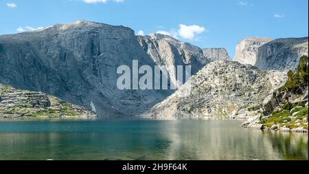 „Upper“ Deek Creek Lake, Wind River Range, Wyoming Stockfoto