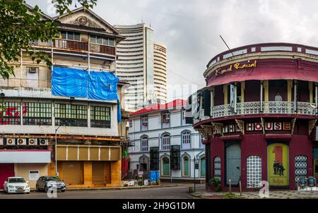 MUMBAI, INDIEN - 2. Oktober 2021 : Rhythm House - Mumbai's Tempel der Musik und Börse von Indien Stockfoto