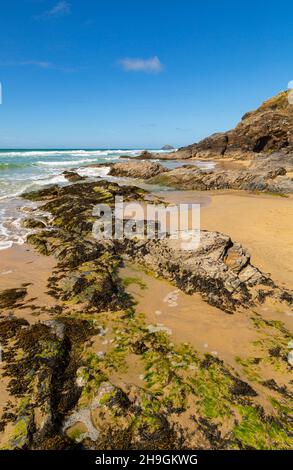 Perranporth North Cornwall Stockfoto