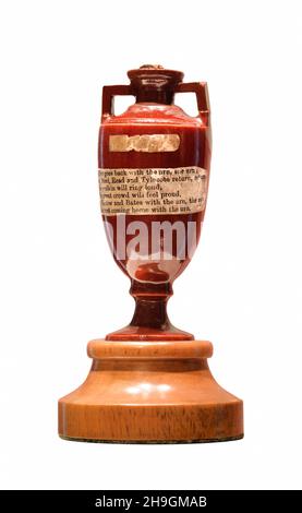 Die Ashes Urne am Lord's Cricket Ground Stockfoto