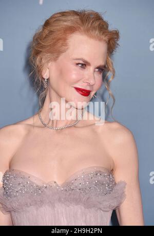LOS ANGELES, CA - 06. DEZEMBER: Nicole Kidman nimmt an der Los Angeles Premiere von Amazon Studios' 'Being the Ricardos' im Academy Museum of Motion Pictures am 06. Dezember 2021 in Los Angeles, Kalifornien, Teil. Stockfoto