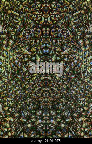 Doppelte Leinwand getrocknet geknackt Farbe Nahaufnahme Hintergrund hohe Qualität großen Druck Stockfoto