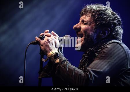 Mercury Rev Headlining Tag 2 des Green man Festivals 2014 im Glanusk Park, South Wales Stockfoto