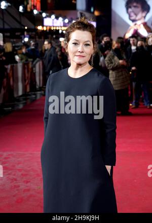 Erica Schmidt bei der britischen Premiere von Cyrano, im Odeon Luxe, Leicester Square, London. Bilddatum: Dienstag, 7. Dezember 2021. Stockfoto