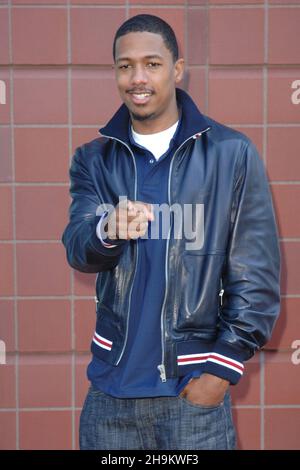 FLUSHING NY- AUGUST 28: Nick Cannon auf dem roten Teppich während des Arthur Ashe Kindertages im USTA Billie Jean King National Tennis Center am 28. August 2010 in Flushing, Queens. Personen: Nick Cannon Kredit: Storms Media Group/Alamy Live News Stockfoto