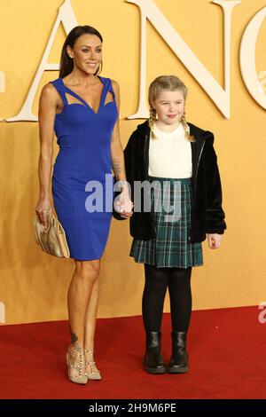 Michelle Heaton, Cyrano - UK Film Premiere, Leicester Square, London, UK, 07. Dezember 2021, Foto von Richard Goldschmidt Stockfoto