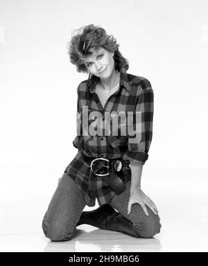 Markie Post posiert für ein Porträt um 1980 in Los Angeles, Kalifornien Credit: Credit: Harry Langdon /Rock Negatives /MediaPunch Stockfoto