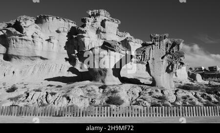 Bolnuevo Erosionen Stockfoto