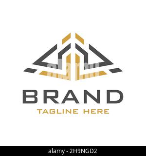 Erstellen Logo Design Ihre Vorlage Stockfoto