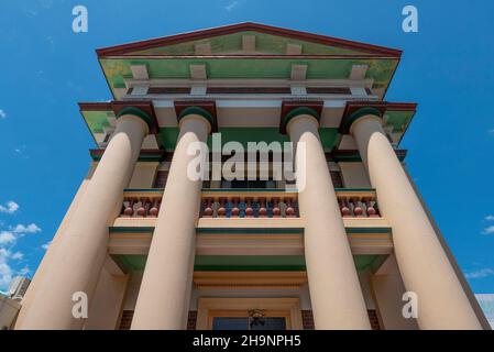 Mackay Masonic Temple ist eine denkmalgeschützte Freimaurertempel in 57 Wood Street, Mackay, Mackay Region, Queensland, Australien Stockfoto