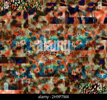 Abstrakte Hintergründe. Abstrakte Bilder. Pinselstriche. Bunte Abstracts. . Schöne Abstrakte Grunge Dekorative Wand Hintergrund. Mehrfarbiger Abstr Stockfoto