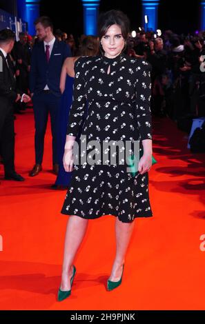 Emer Kenny bei der Verleihung der British Independent Film Awards 24th in Old Billingsgate, London. Bilddatum: Sonntag, 5. Dezember 2021. Stockfoto