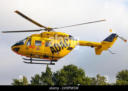 ADAC-Rettungshubschrauber Stockfoto