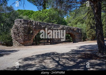 Frejus (Südostfrankreich): Überreste des römischen Aquädukts Stockfoto