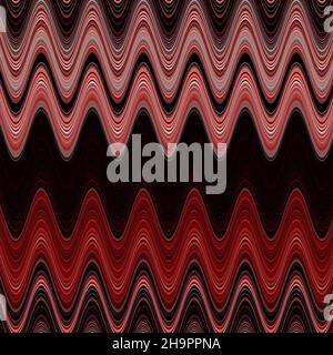 Bunte psychedelische Hintergrund aus Geflecht geschwungenen Formen. Abbildung: Stockfoto