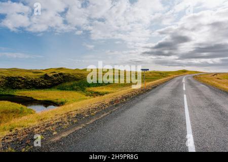 Island das Land des Feuers und des Eises Stockfoto