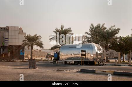 Blick auf die Stadt Dammam (Saudi-Arabien) Stockfoto