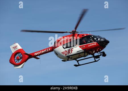 DRF Recue Hubschrauber Stockfoto