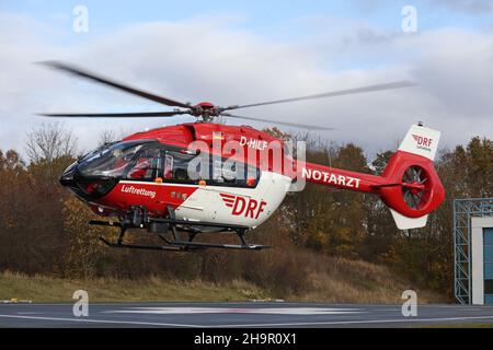 DRF Recue Hubschrauber Stockfoto