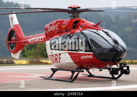 DRF Recue Hubschrauber Stockfoto