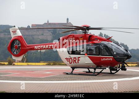 DRF Recue Hubschrauber Stockfoto