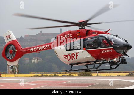 DRF Recue Hubschrauber Stockfoto