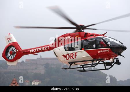 DRF Recue Hubschrauber Stockfoto