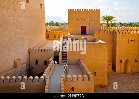 Nizwa Fort, Oasis City of Nizwa, Nizwa, Oman Stockfoto