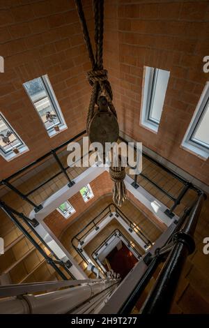 Harlingen, Wohnen im Leuchtturm Stockfoto