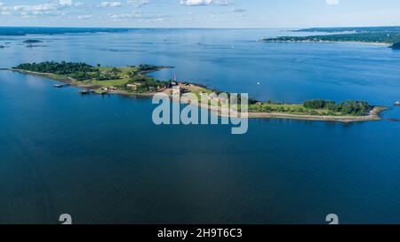 Hart Island, New York City, NY, USA Stockfoto