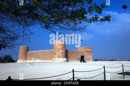 Al Zubara Fort ist eine historische Festung in KATAR Stockfoto