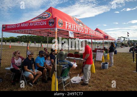 Stuart Air Show 2021. US Army, Air Force, Red Bull Extreme, Thunderbolt Team, USAF. Stockfoto