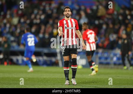 Getafe, Spanien. 6th Dez 2021. Raul Garcia (Bilbao) Fußball: Spanisches Spiel „La Liga Santander“ zwischen Getafe CF 0-0 Athletic Club de Bilbao im Coliseum Alfonso Perez in Getafe, Spanien. Quelle: Mutsu Kawamori/AFLO/Alamy Live News Stockfoto