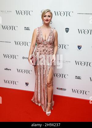 London, Großbritannien. 08th Dez 2021. Hayley McQueen nimmt an den WOTC New Faces Awards 2021 im Berkeley Hotel in London Teil. (Foto von Brett Cove/SOPA Images/Sipa USA) Quelle: SIPA USA/Alamy Live News Stockfoto