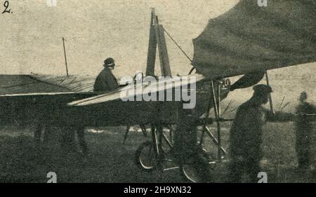 Fragment Russian Empire Magazine of the 'The Whole World' (russisch: Весь Мiръ) № 26 für Juli 1911. Stockfoto