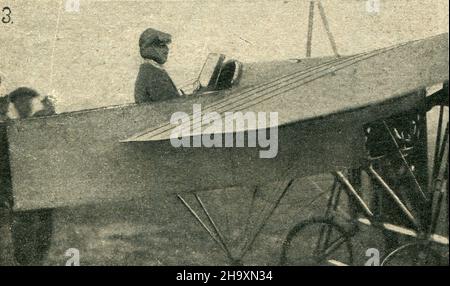 Fragment Russian Empire Magazine of the 'The Whole World' (russisch: Весь Мiръ) № 26 für Juli 1911. Stockfoto