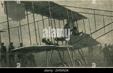 Fragment Russian Empire Magazine of the 'The Whole World' (russisch: Весь Мiръ) № 26 für Juli 1911. Stockfoto