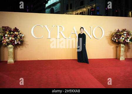 ODEON LUXE Leicester Square, London, Großbritannien. 7. Dezember 2021. Erica Schmidt UK-PREMIERE VON CYRANO. . Bild von Julie Edwards./Alamy Live News Stockfoto