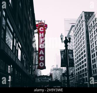 Chicago die Windstadt, einige Bilder hauptsächlich Straßenfotografie während einer Reise in diese schöne Stadt Stockfoto