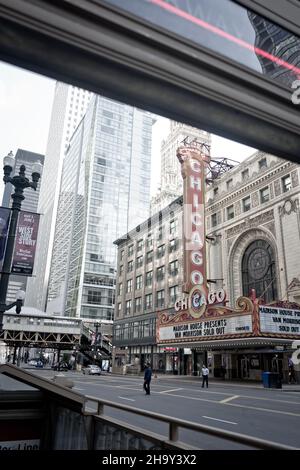 Chicago die Windstadt, einige Bilder hauptsächlich Straßenfotografie während einer Reise in diese schöne Stadt Stockfoto