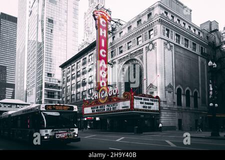 Chicago die Windstadt, einige Bilder hauptsächlich Straßenfotografie während einer Reise in diese schöne Stadt Stockfoto