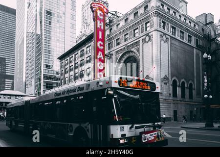 Chicago die Windstadt, einige Bilder hauptsächlich Straßenfotografie während einer Reise in diese schöne Stadt Stockfoto